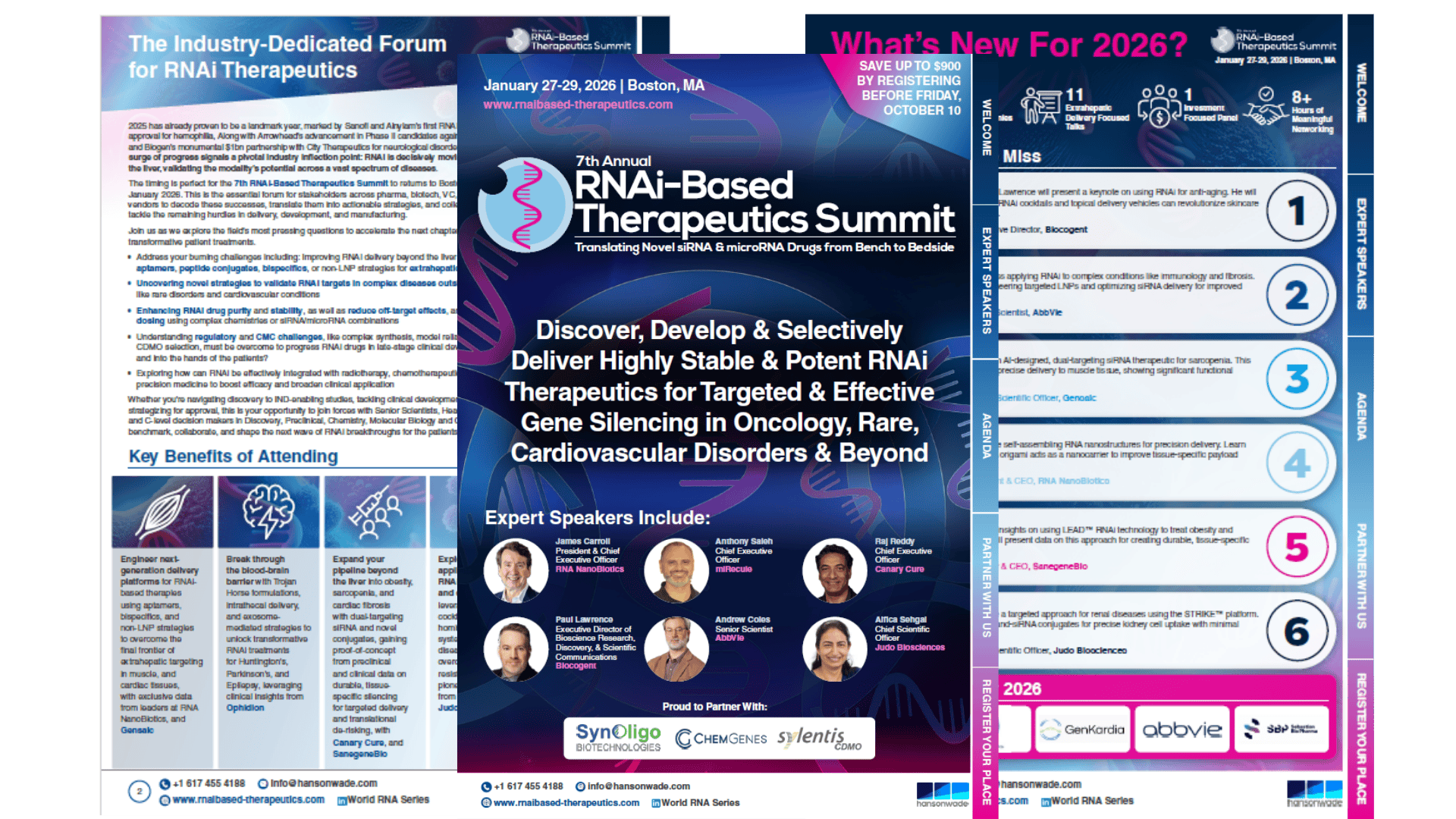 ee7 brochure image 7th RNAi-Based Therapeutics Summit Brochure Cover
